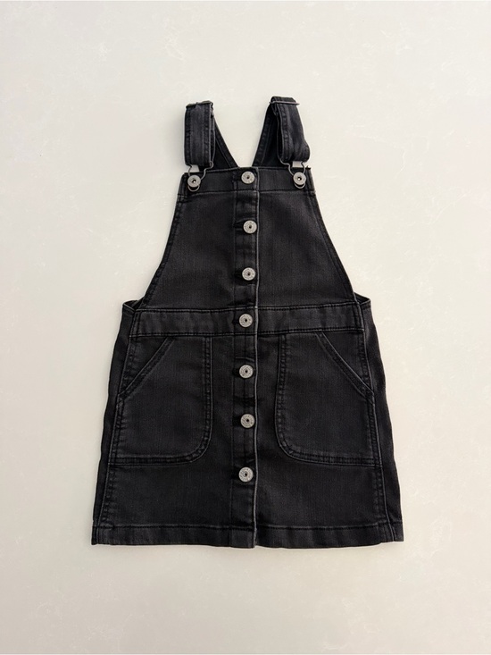 OshKosh B'gosh Other - OshKosh B'gosh Black Denim Jumper Dress • Size 5